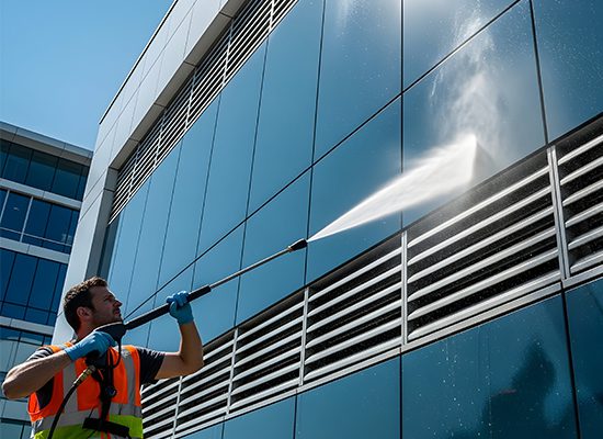 Commercial Power washing services in Delaware County, PA and the surrounding areas