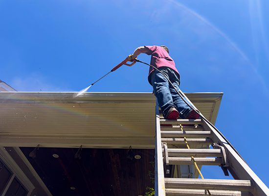 Residential Pressure Washing of Roofs, Gutters and Homes in Delaware County, PA